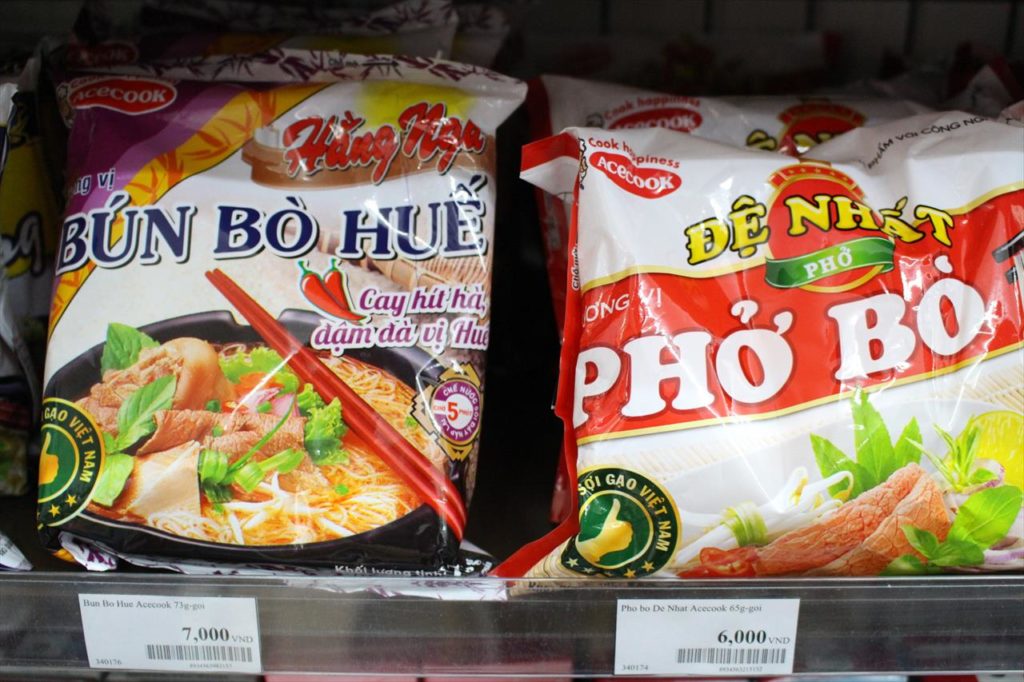 ベトナム旅行のお土産でインスタント麺を買う場合のポイント